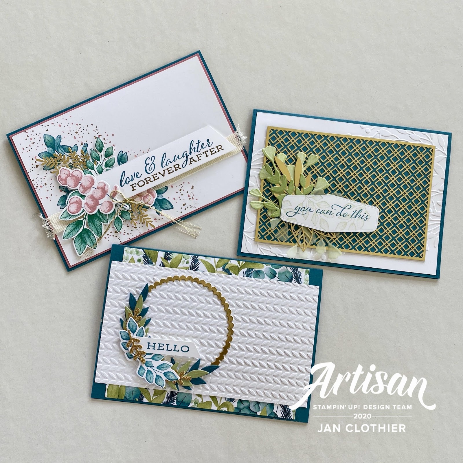 Thinking Stamping: Introducing the Forever Greenery Suite